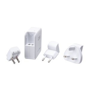 C2G Dual USB-C® Power Adapter (UK, EU, US) - 65W