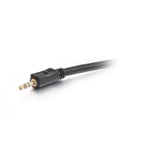 C2G 1.5ft (0.46m) VelocityTM DB9 Male to 3.5mm Male Serial RS232 Adapter Cable