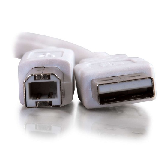 C2G USB 2.0 A/B Cable 1m USB cable 1.01 m USB A USB B White