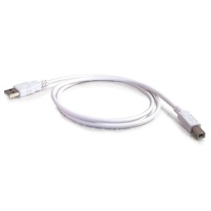 C2G USB 2.0 A/B Cable 2m USB cable 2.01 m USB A USB B White