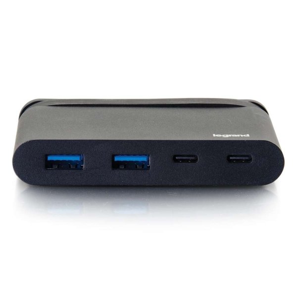 C2G USB-C® Hub with USB-A, USB-C and Power Delivery up to 100W