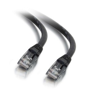 C2G 25ft (7.6m) Cat6 Snagless Unshielded UTP Ethernet Network Patch Cable - Black