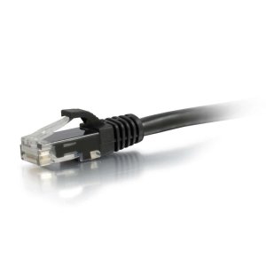 C2G 25ft (7.6m) Cat6 Snagless Unshielded UTP Ethernet Network Patch Cable - Black