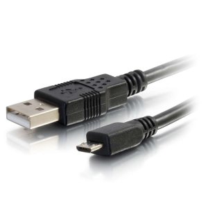 C2G 15ft (4.6m) USB 2.0 A to Micro-B Cable M/M - Black