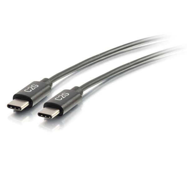 C2G 3ft (0.9m) USB-C 2.0 Male to Male Cable (3A)