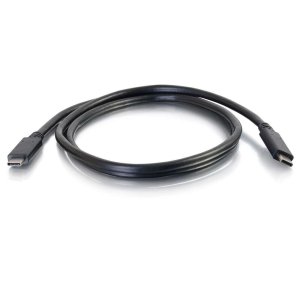 C2G 3.3 ft (1m) USB-C 3.2 (Gen 2) Male to Male Cable (20V 5A)