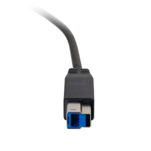 C2G 10ft, USB 3.0 Type C, USB B USB cable USB 3.2 Gen 1 (3.1 Gen 1) 3.048 m USB C Black