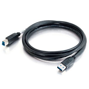 C2G 6.6ft (2m) USB 3.0 A Male to B Male Cable