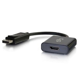 C2G 54306 video cable adapter DisplayPort HDMI Black