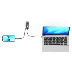 Port Designs 902103 mobile device charger Laptop, Smartphone, Tablet Black AC Indoor