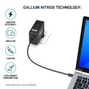 Port Designs 902103 mobile device charger Laptop, Smartphone, Tablet Black AC Indoor