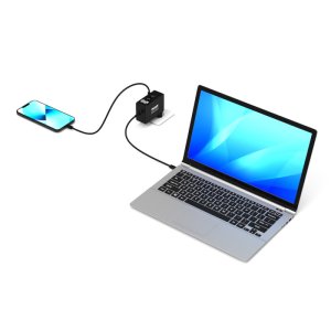 Port Designs 902103 mobile device charger Laptop, Smartphone, Tablet Black AC Indoor