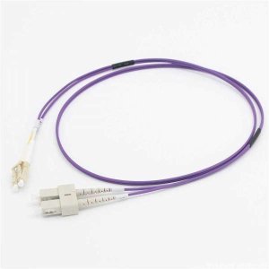 C2G 7M LC/SC OM4 LSZH FIBRE PATCH - VIOLET InfiniBand/fibre optic cable