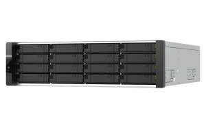 QNAP ES1686dc R2 NAS Rack (3U) Intel® Xeon® D D-2142IT 48 GB DDR4 0 TB QNAP QES Black, Grey