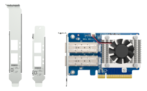 QNAP Dual-port, 10GbE SFP+ network expansion card