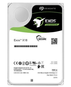 Seagate Exos X18 internal hard drive 10 TB 7200 RPM 256 MB 3.5" Serial ATA III
