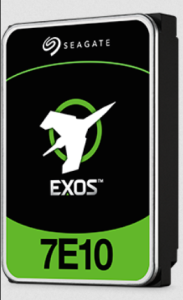 Seagate Enterprise Exos 7E10 6TB 512E/4kn SATA SED internal hard drive 7200 RPM 256 MB 3.5″ Serial ATA III