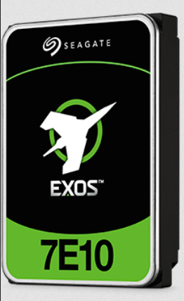 Seagate Enterprise Exos 7E10 6TB 512E/4kn SATA SED internal hard drive 7200 RPM 256 MB 3.5" Serial ATA III