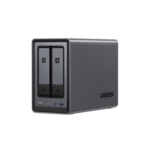 Ugreen NASync DXP2800 NAS Compact Intel® N N100 8 GB DDR5 UGOS Pro Black
