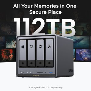 Ugreen NASync DXP4800 Plus NAS Desktop Intel® Pentium® 8 GB DDR5 UGOS PRO Black