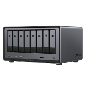 Ugreen NASync DXP8800 Plus NAS Desktop Intel® Core™ i5 i5-1235U 8 GB DDR5 UGOS Pro Black