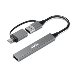 Port Designs 900160 interface hub USB Type-C 5000 Mbit/s Silver