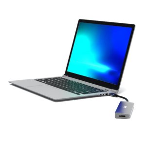Port Designs 900162 interface hub USB Type-C Silver