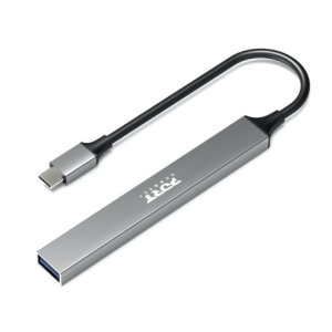 Port Designs 900163 interface hub USB Type-C 5000 Mbit/s Silver