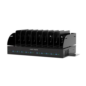 Port Designs 903001 charging station organizer Desktop mounted Metal Black