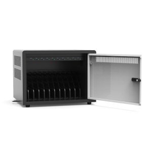 Port Designs 903002 charging station organizer Freestanding Metal Black, White