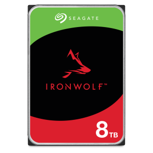 Seagate IronWolf ST8000VN004 internal hard drive 8 TB 7200 RPM 256 MB 3.5" Serial ATA III