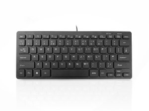 Accuratus 395 V2 keyboard Universal USB QWERTY UK English Black