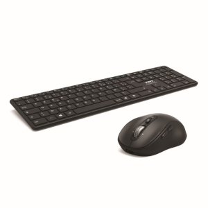 Port Designs 900907RFR keyboard Mouse included Home Bluetooth AZERTY French Black