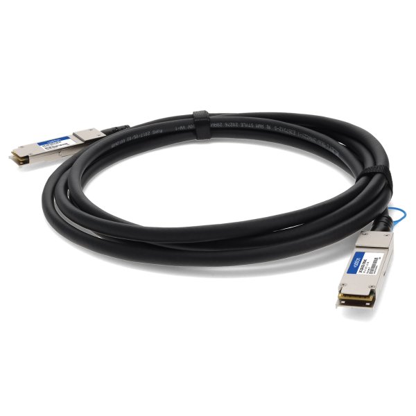 AddOn Networks DAC-Q28-100G-0-5M-AO InfiniBand/fibre optic cable 0.5 m QSFP28 Black