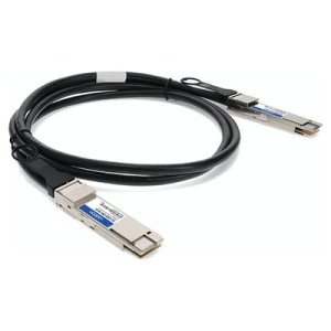 AddOn Networks DAC-Q28DD-200G-2M-AO InfiniBand/fibre optic cable QSFP-DD Black
