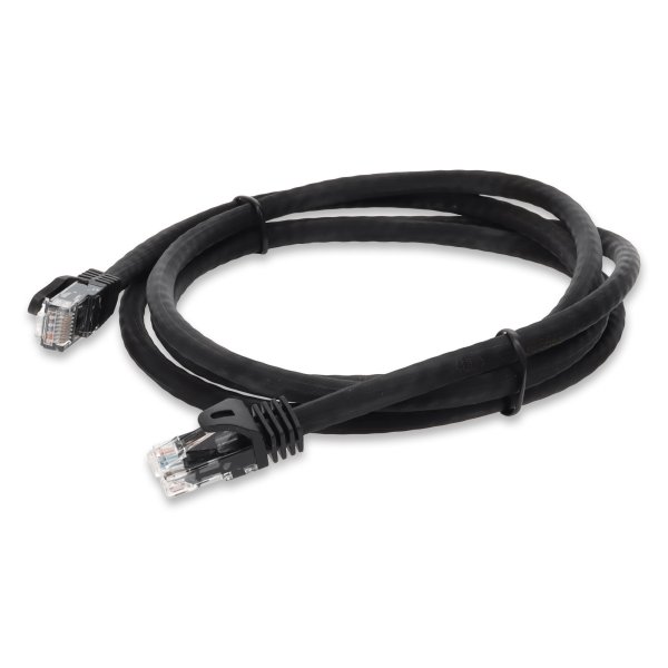 AddOn Networks ADD-10MCAT6A-BK networking cable Black 10 m Cat6a U/UTP (UTP)