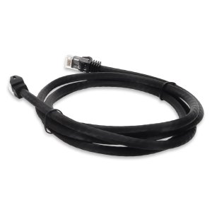 AddOn Networks ADD-10MCAT6A-BK networking cable Black 10 m Cat6a U/UTP (UTP)