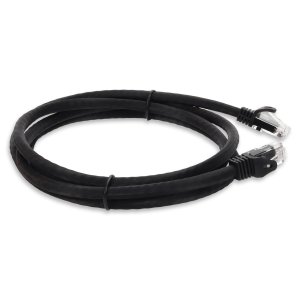 AddOn Networks ADD-10MCAT6A-BK networking cable Black 10 m Cat6a U/UTP (UTP)