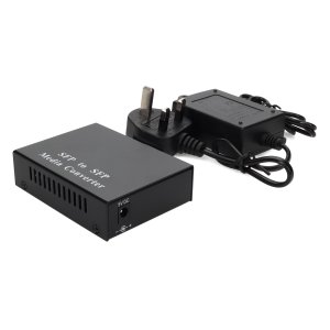 AddOn Networks ADD-GMC-2SFP-UK network media converter 1000 Mbit/s 1550 nm Multi-mode, Single-mode Black