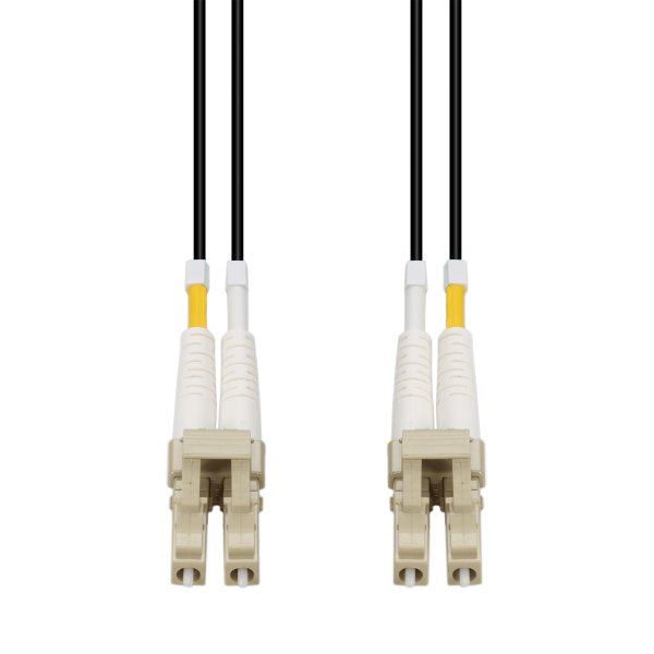 AddOn Networks ADD-LC-LC-2M5OM4LZ-BK InfiniBand/fibre optic cable 2 m OFNG Beige, Black, White