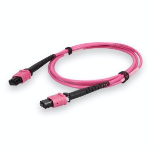 AddOn Networks ADD-MPOMPO-2M5OM4P-MA InfiniBand/fibre optic cable 2 m MPO LOMM Magenta