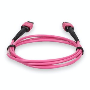 AddOn Networks ADD-MPOMPO-2M5OM4P-MA InfiniBand/fibre optic cable 2 m MPO LOMM Magenta