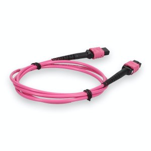 AddOn Networks ADD-MPOMPO-2M5OM4P-MA InfiniBand/fibre optic cable 2 m MPO LOMM Magenta