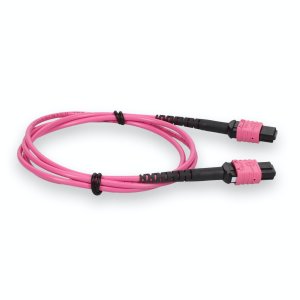 AddOn Networks ADD-MPOMPO-2M5OM4P-MA InfiniBand/fibre optic cable 2 m MPO LOMM Magenta
