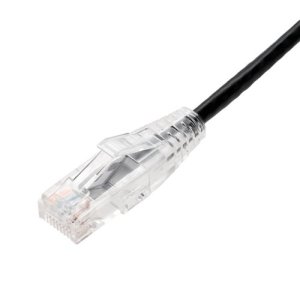 Proline Options PRO-0-5FSLFCAT6-BK networking cable Black 0.15 m Cat6a U/UTP (UTP)