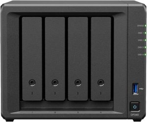 Synology DP340 NAS/storage server Desktop R1600 16 GB 32 TB HDD Black