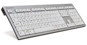 Logickeyboard SKB-AJPU-UK keyboard Universal USB QWERTY English Silver