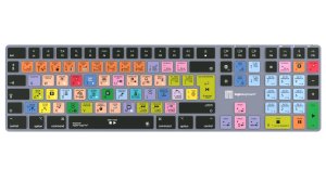 Logickeyboard LKB-LOGXP2-TM-UK keyboard Office Bluetooth QWERTY English Grey, Titanium