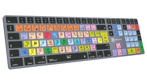 Logickeyboard LKB-LOGXP2-TM-UK keyboard Office Bluetooth QWERTY English Grey, Titanium