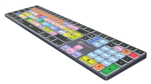 Logickeyboard LKB-LOGXP2-TM-UK keyboard Office Bluetooth QWERTY English Grey, Titanium